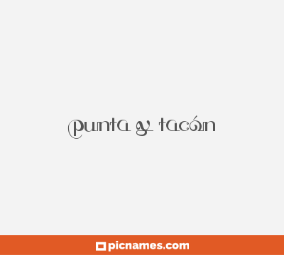 Punta y tacón